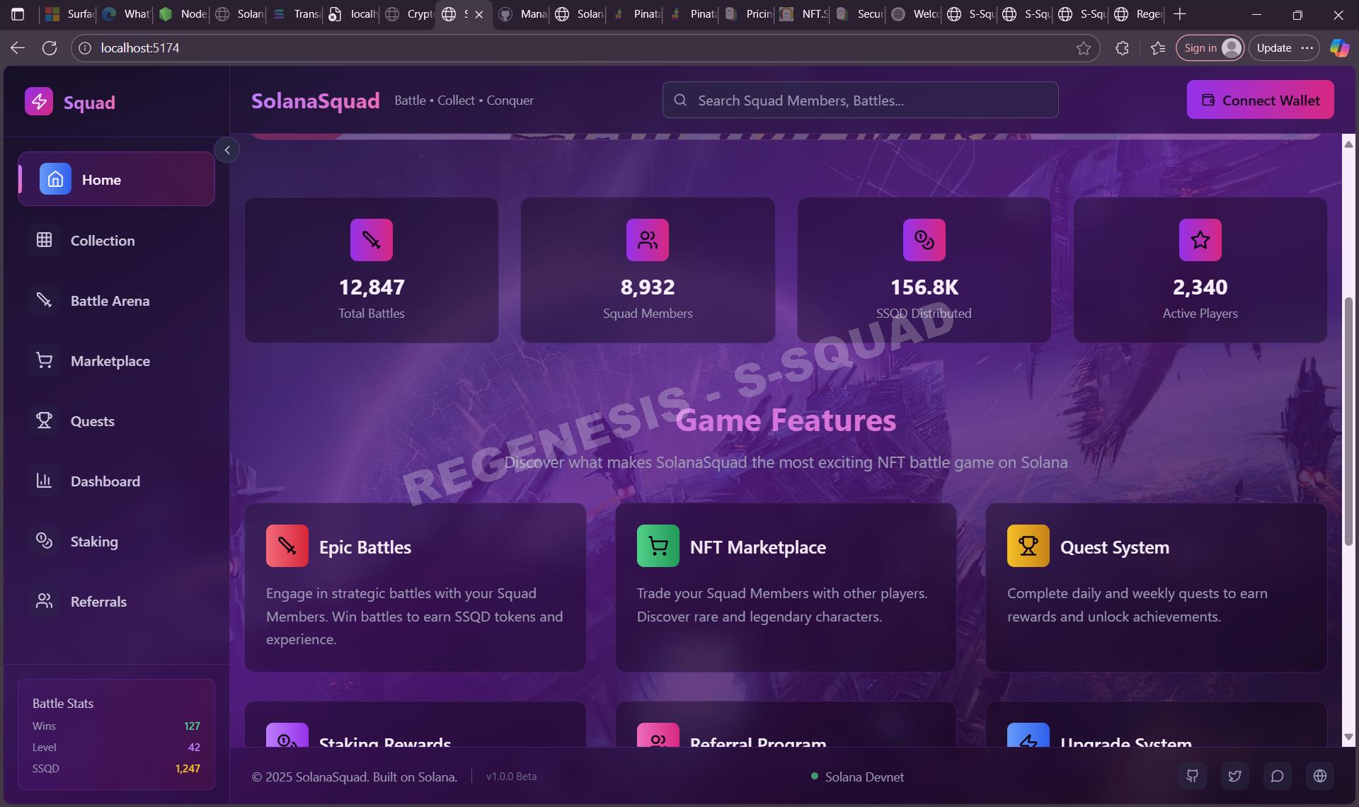 Staking Interface